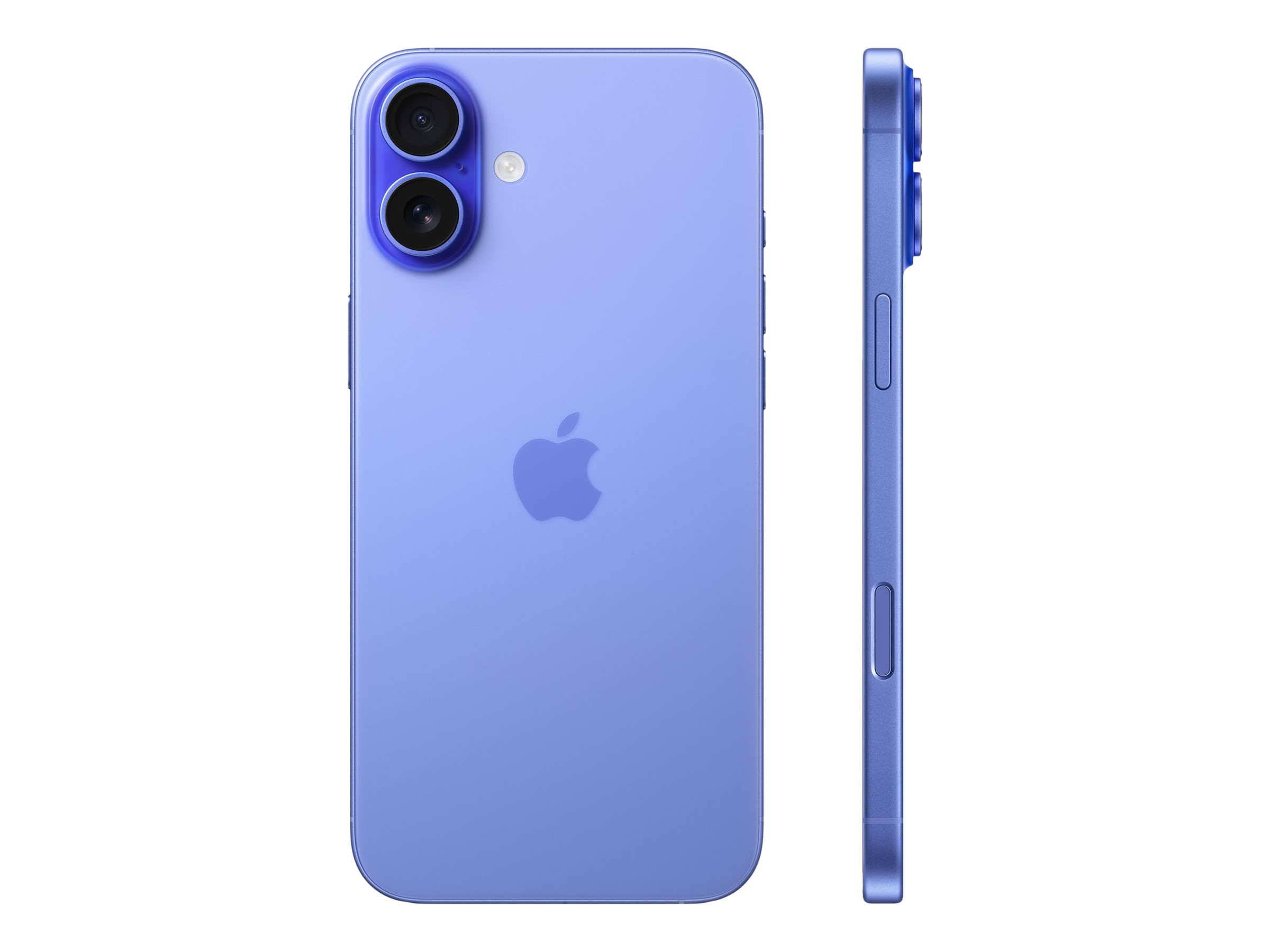 Pilt Apple iPhone 16 Plus | Ultramarine | 6.7 " | Super Retina XDR | 2796 x 1290 pixels | A18 | Internal RAM 8 GB | 256 GB | Dual SIM | 4G | 5G | Main camera resolution 48+12 MP | Secondary camera resolution 12 MP | iOS | 18