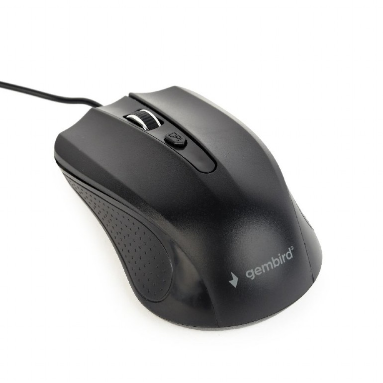 Pilt Gembird Optical Mouse | MUS-4B-01L | Wired | USB | Black