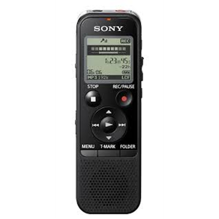 Pilt Sony | Digital Voice Recorder | ICD-PX470 | Black | MP3 playback | MP3/L-PCM | 59 Hrs 35 min | Stereo