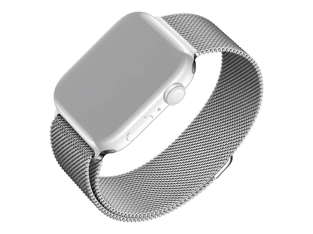 Pilt Fixed | Mesh Strap for Apple Watch 42/44/45/46/49mm | Silver