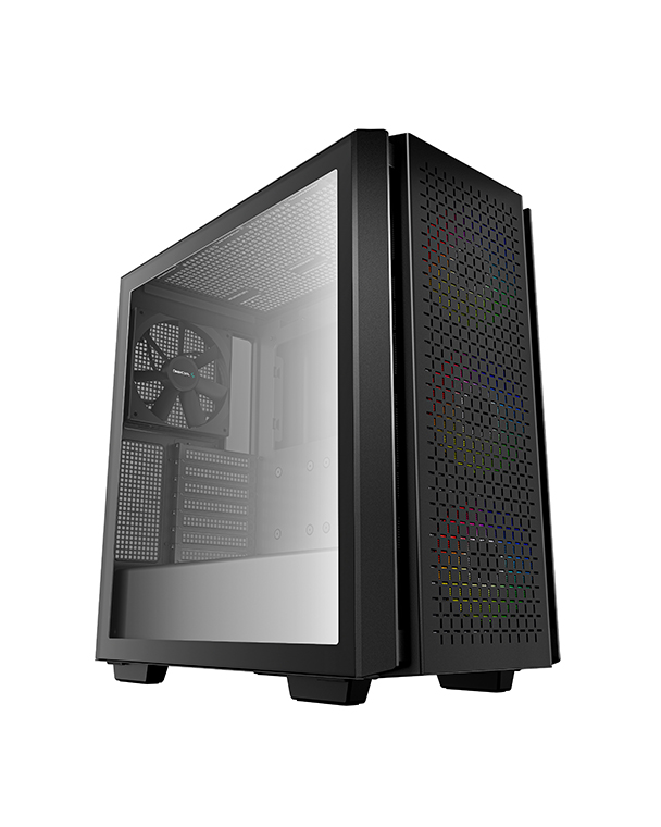 Pilt Deepcool | MID TOWER CASE | CG560 | Side window | Black | Mid-Tower | ATX PS2