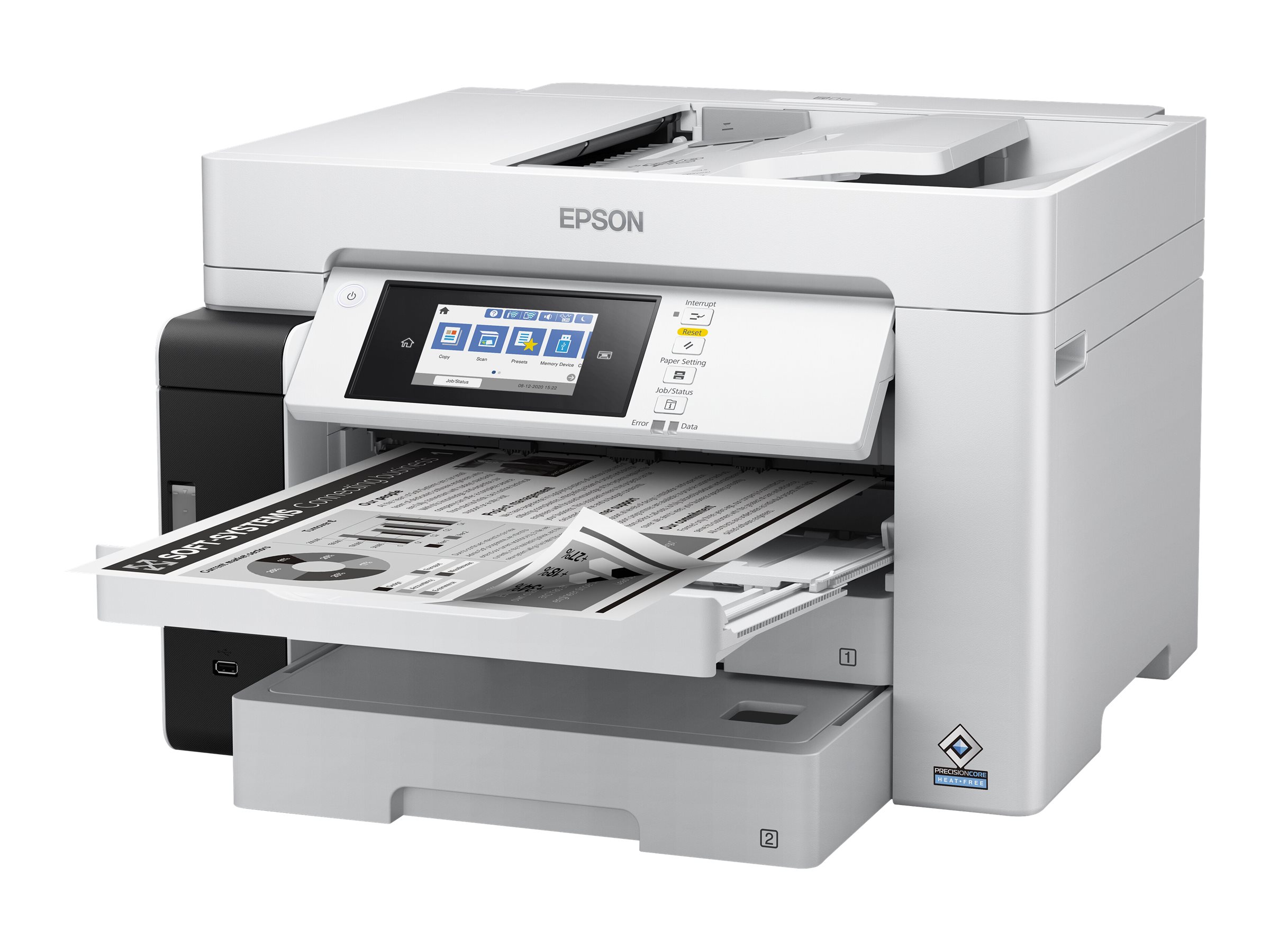 Pilt Epson Multifunctional printer | EcoTank M15180 | Inkjet | Mono | 3-in-1 | Wi-Fi | Black and white