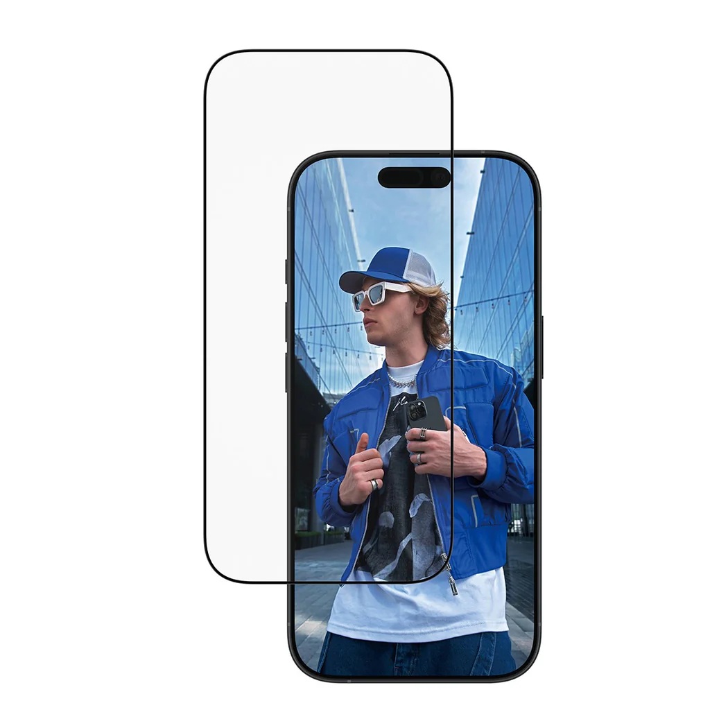Pilt PanzerGlass Screen protector | Apple | iPhone 16 Pro/iPhone 17 | Glass | Transparent | Ultra-Wide Fit w. EasyAligner