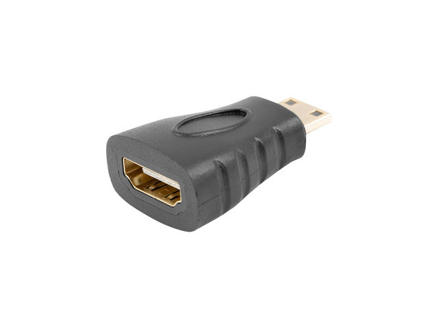 Pilt Lanberg Adapter HDMI (F) to HDMI MINI (M) | AD-0037-BK