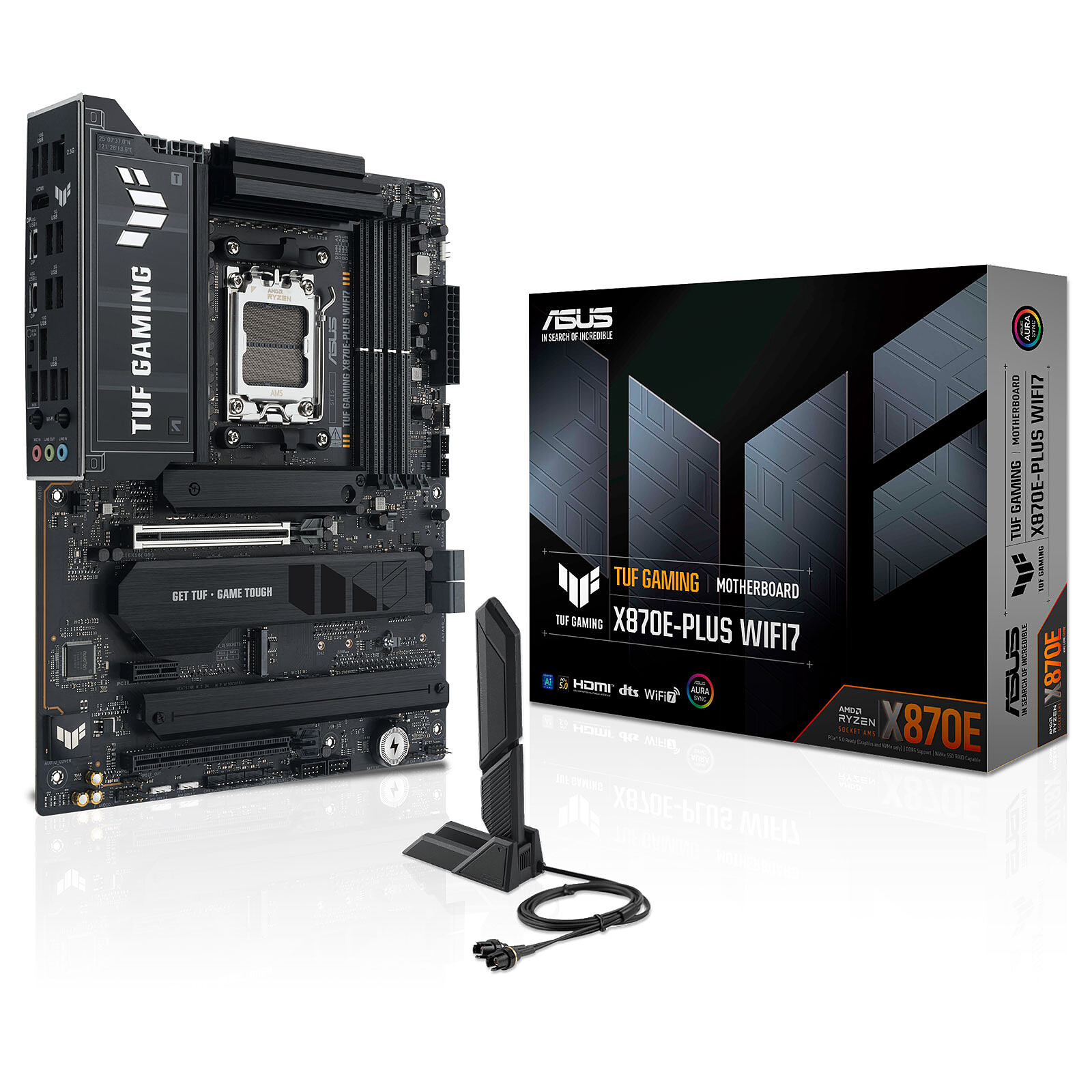 Pilt ASUS TUF GAMING X870E-PLUS WIFI7 | Asus