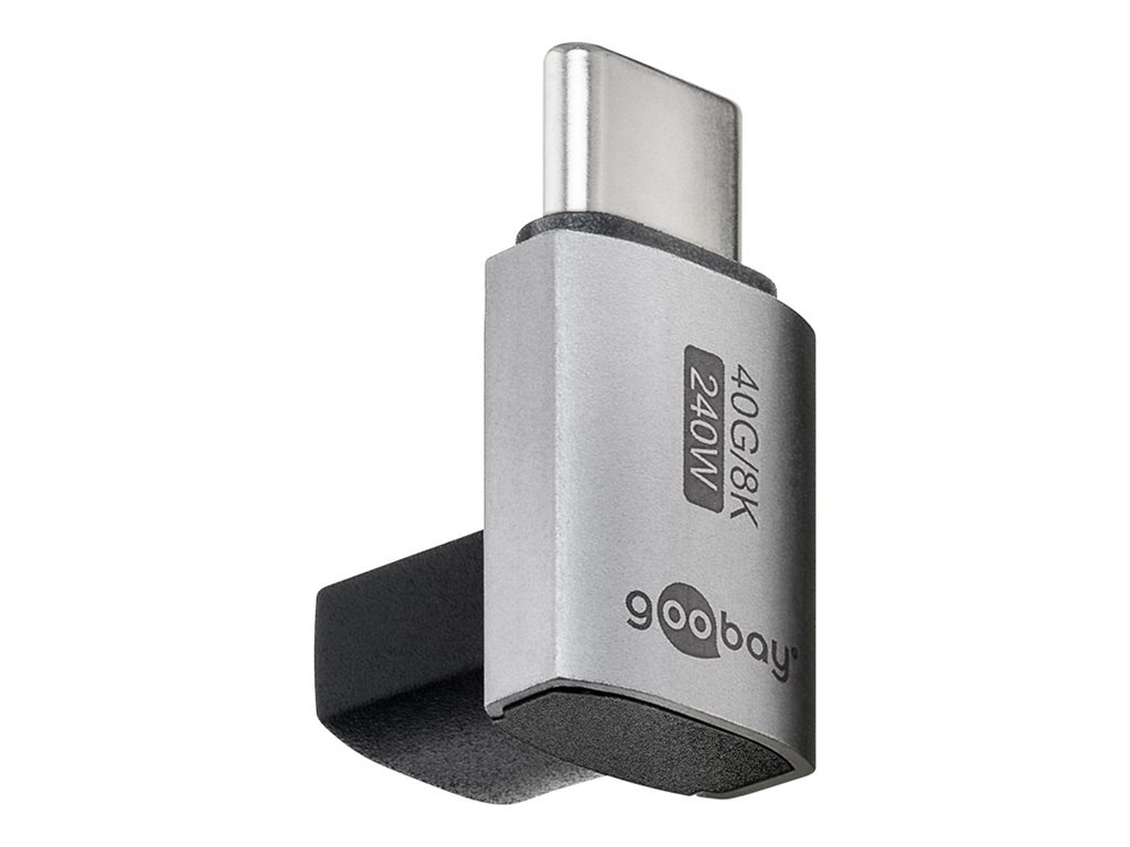 Pilt Goobay 74444 USB-C Adapter Vertical 90° Short, USB4 | Goobay