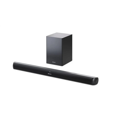 Pilt Sharp HT-SBW202 2.1 Soundbar with Wireless Subwoofer for TV above 40", HDMI ARC/CEC, Aux-in, Optical, Bluetooth, 92cm, Black | Sharp | TV SoundBar with Wireless Subwoofer | HT-SBW202 | Black | No | AUX in | Bluetooth | 200 W | Wireless connection