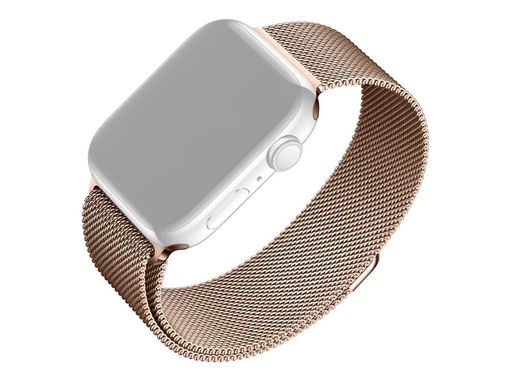 Pilt Fixed | Mesh Strap for Apple Watch 38/40/41mm | Rose gold
