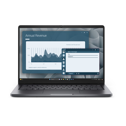 Pilt Dell Pro 14 PC14255 | Magnetite | 14 " | IPS | FHD+ | 1920 x 1200 pixels | Anti-glare | AMD Ryzen 5 | 220 | 8 GB | DDR5 | Solid-state drive capacity 512 GB | AMD Radeon 740M Graphics | Windows 11 Pro | 802.11ax | Keyboard language English | Keyboard backlit | Warranty 36 month(s) | Battery warranty 12 month(s)