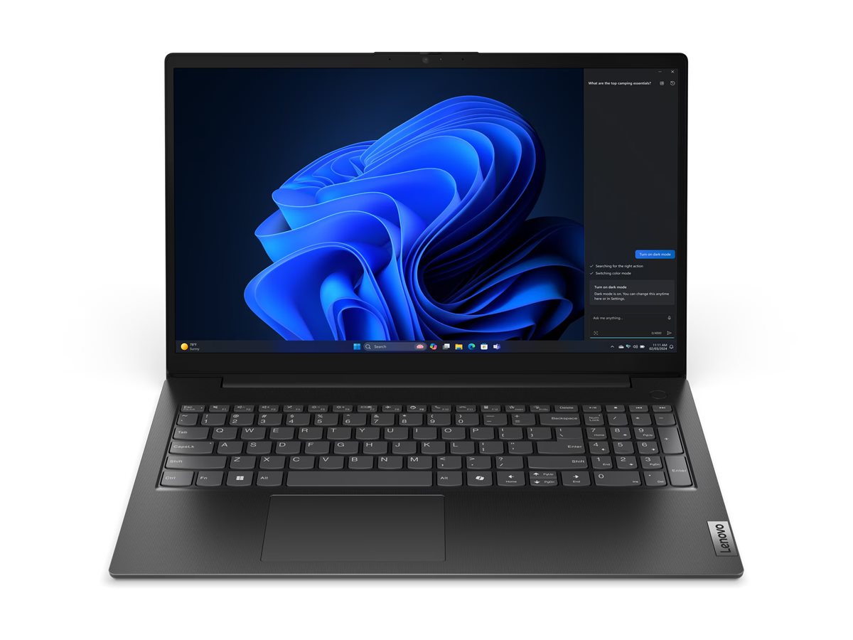 Pilt Lenovo Essential V15 G5 IRL | Business Black | 15.6 " | TN | FHD | 1920 x 1080 pixels | Anti-glare | Intel Core i5 | i5-13420H | 16 GB | SO-DIMM DDR5 | 512 GB | Intel UHD Graphics | Windows 11 Home | 802.11ax | 5.2 | English | Warranty 24 month(s) | Battery warranty 12 month(s)