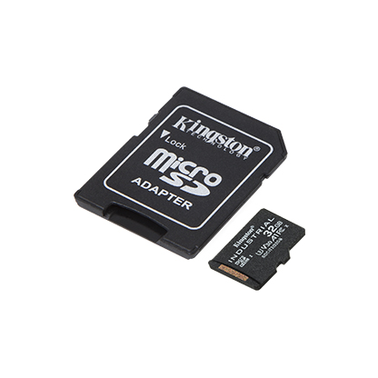 Pilt Kingston | UHS-I | 32 GB | microSDHC/SDXC Industrial Card | Flash memory class Class 10, UHS-I, U3, V30, A1