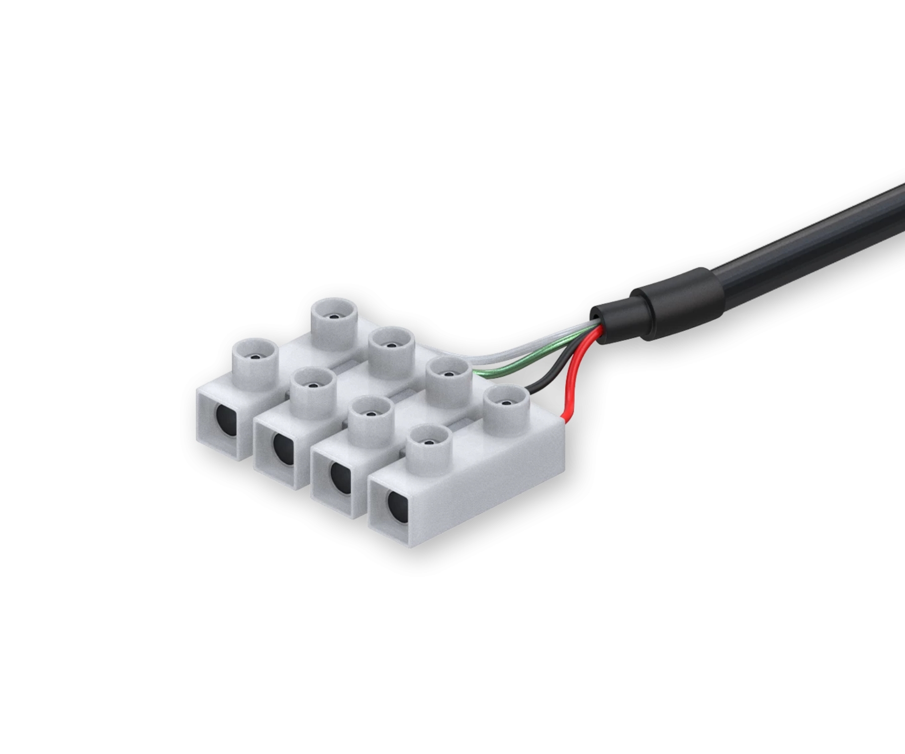 Pilt Teltonika Power Cable with 4-way Screw Terminal | PR2FK20M