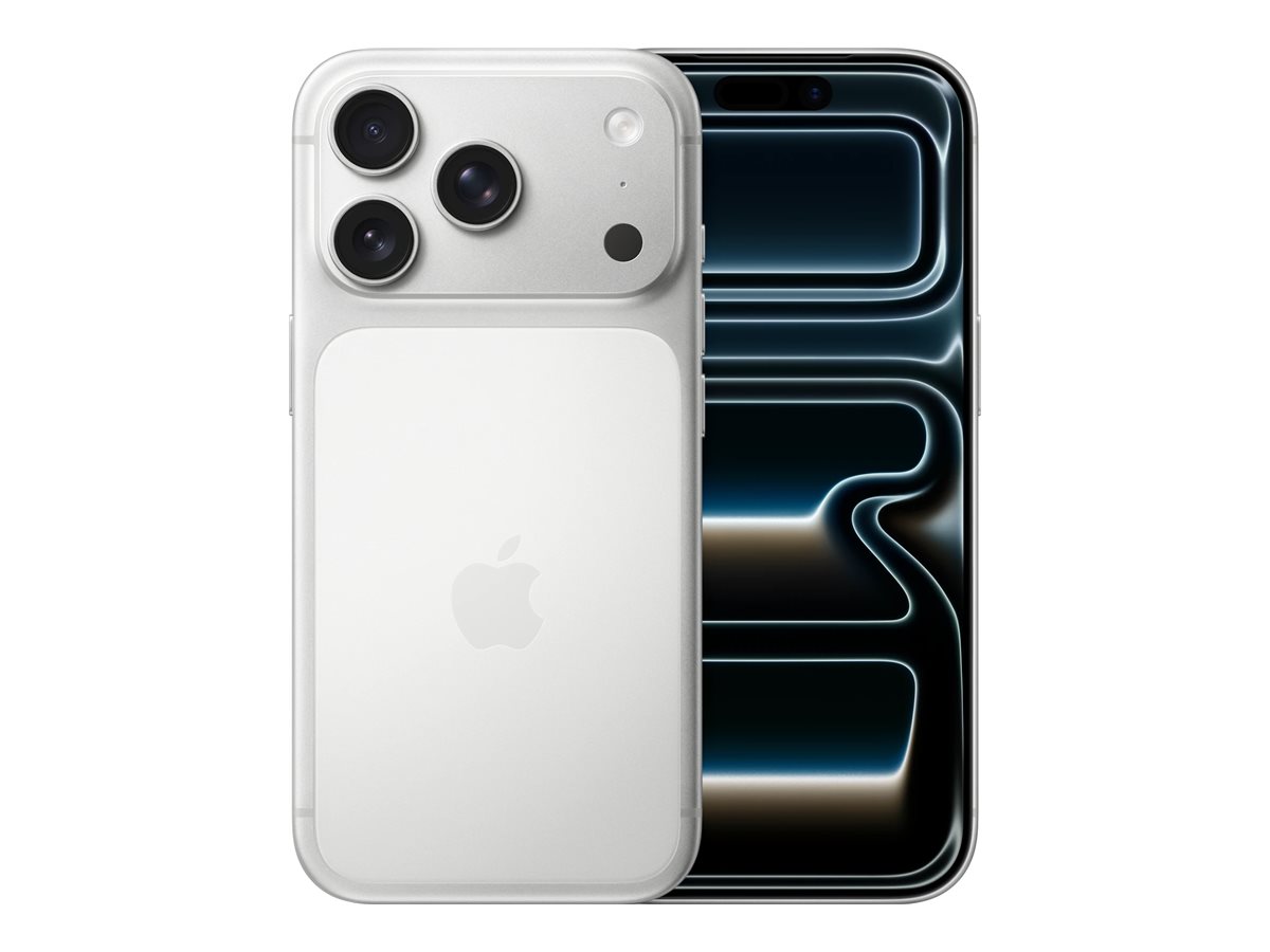 Pilt Apple iPhone 17 Pro | Silver | 6.3 " | Super Retina XDR display | 2622 x 1206 pixels | A19 Pro | Internal RAM 12 GB | 256 GB | Dual SIM | 5G | Main camera resolution 48+48+48 MP | Secondary camera resolution 18 MP | iOS