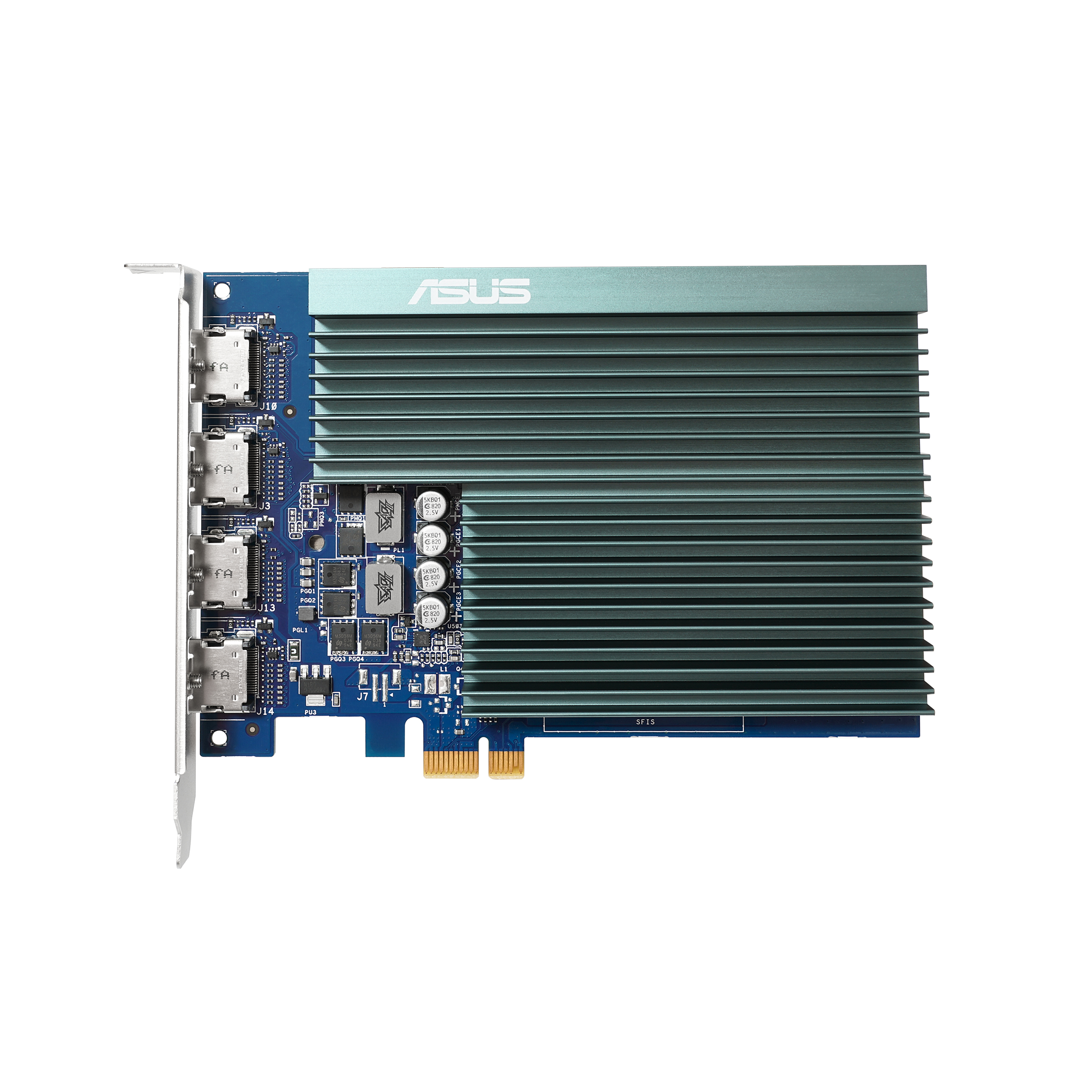 Pilt Asus | GT730-4H-SL-2GD5 | NVIDIA | 2 GB | GeForce GT 730 | GDDR5 | DVI-D ports quantity | HDMI ports quantity 4 | PCI Express 2.0 | Memory clock speed 5010 MHz | Processor frequency 902 MHz