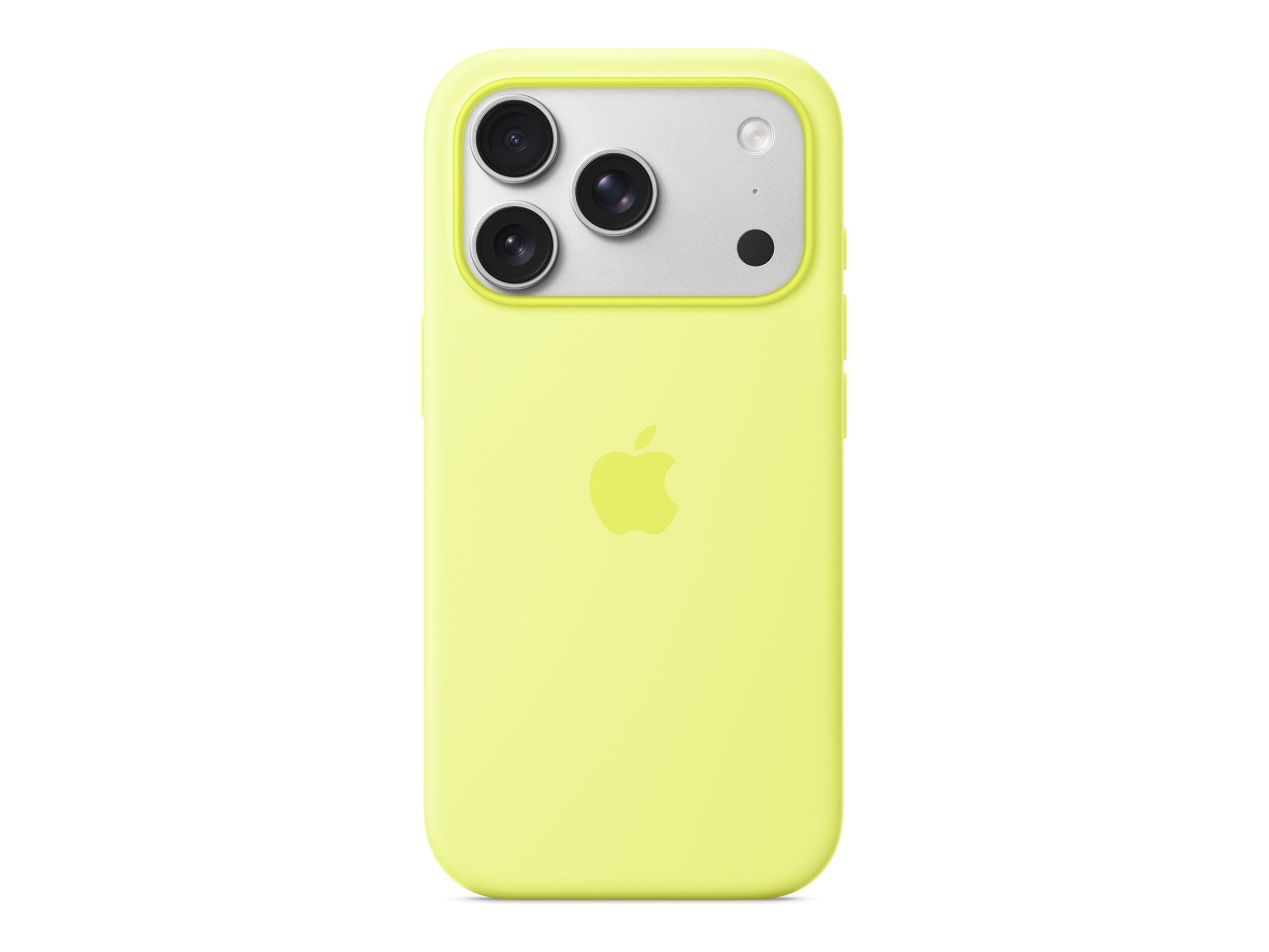 Pilt Apple iPhone 17 Pro Silicone Case with MagSafe – Neon Yellow | Apple