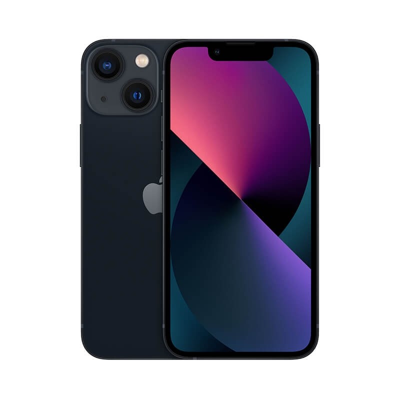 Pilt Apple | iPhone 13 | Midnight | 6.1 " | Super Retina XDR OLED | 1170 x 2532 pixels | Apple | A15 Bionic | Internal RAM 4 GB | 256 GB | Dual SIM | Nano-SIM | 3G | 4G | 5G | Main camera resolution 12+12 MP | Secondary camera resolution 12 MP | iOS | 15 | 3240 mAh