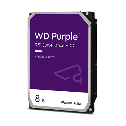 Pilt Western Digital | Surveillance Hard Drive | Purple WD84PURZ | 5640 RPM | 8000 GB