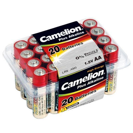 Pilt Camelion | AA/LR6 | Plus Alkaline | 20 pc(s) | LR6-BP20