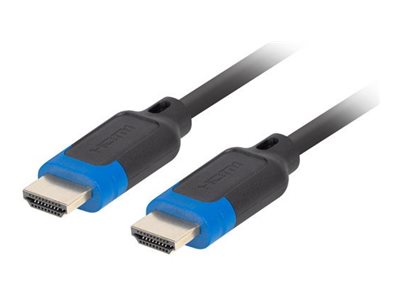 Pilt Lanberg HDMI CABLE M/M V2.1 8K 60HZ CCS | CA-HDMI-30CC-0030-BK | 3 m
