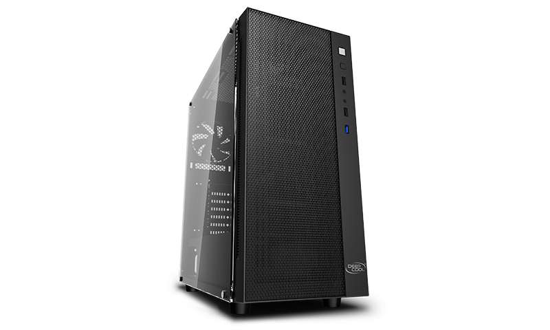 Pilt Deepcool | MATREXX 55 MESH | Side window | Black | E-ATX | ATX PS2 (Length less than 170mm)