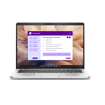 Pilt Dell Pro 14 Plus PB14250 | 14 " | FHD+ | Anti-glare | Intel Core Ultra 5 | 235U | 32 GB | DDR5 | Solid-state drive capacity 512 GB | Intel Graphics | Windows 11 Pro | 802.11ax | Bluetooth version 5.3 | Keyboard language Estonian | Keyboard backlit | Warranty 36 month(s) | Battery warranty 12 month(s)