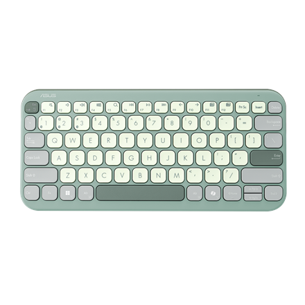 Pilt Asus Marshmallow KW100 | Keyboard | Wireless | US International | Green Tea Latte | Bluetooth