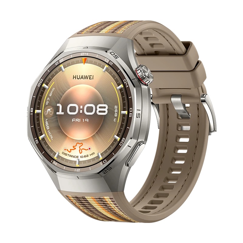 Pilt Huawei WATCH GT 6 Pro 46mm | Smart watch | GPS (satellite) | AMOLED | 1.47 inches | Waterproof | Brown