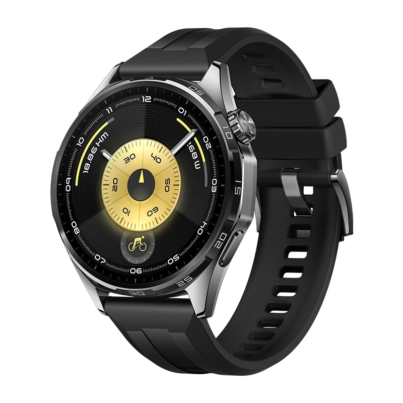 Pilt Huawei WATCH GT 6 46mm | Smart watch | GPS (satellite) | AMOLED | 1.47 inches | Waterproof | Black