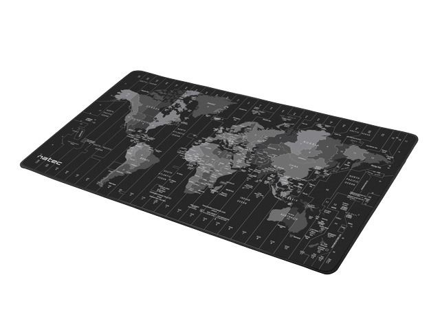 Pilt Natec Mouse Pad, Time Zone Map, Maxi, 800x400 mm | Natec | Mouse Pad Maxi | Time Zone Map | mm