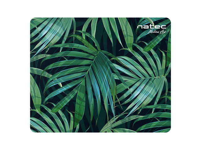 Pilt Natec Mouse Pad, Photo, Modern Art - Palm Tree, 220x180 mm | Natec | Mouse Pad | Modern Art - Palm Tree | mm | Black