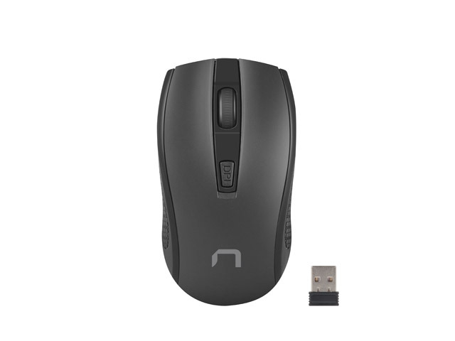 Pilt Natec Mouse, Jay 2, Wireless, 1600 DPI, Optical, Black | Natec | Mouse | Optical | Wireless | Black | Jay 2