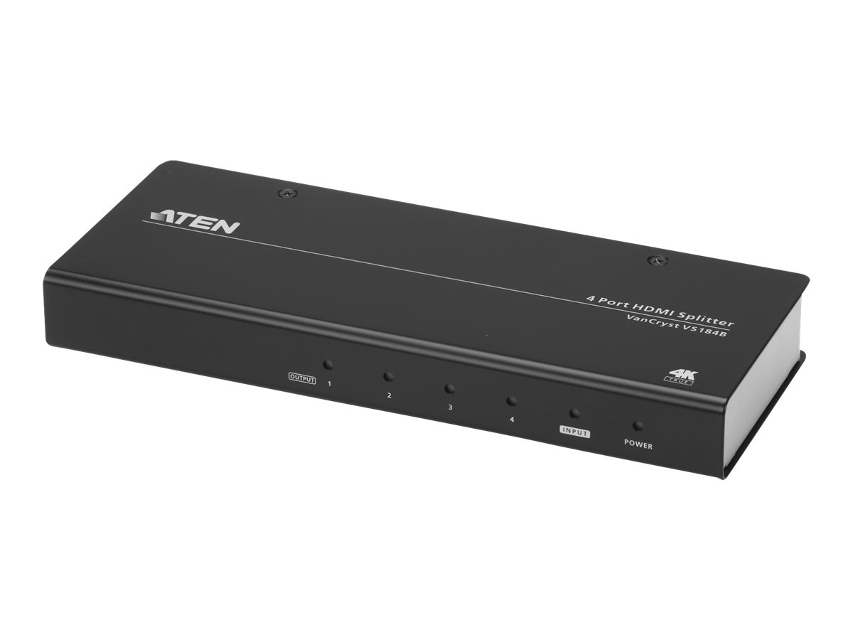 Pilt Aten | 4-Port True 4K HDMI Splitter | VS184B | Warranty 24 month(s)