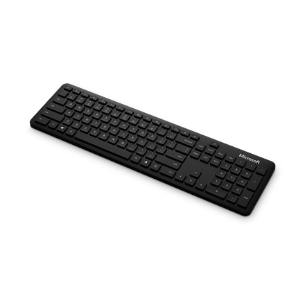 Pilt Microsoft | Bluetooth Keyboard | QSZ-00030 | Standard | Wireless | US | Bluetooth | Black | 461.6 (with batteries) g | Wireless connection