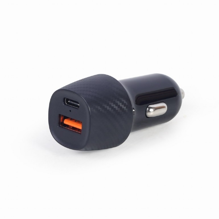 Pilt Gembird | TA-U2QC3-CAR-02 | 2-port USB car fast charger