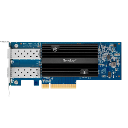 Pilt Synology | E10G21-F2 Dual Port 10Gb SFP+ PCIe Network Interface Card | PCIe 3.0 x8