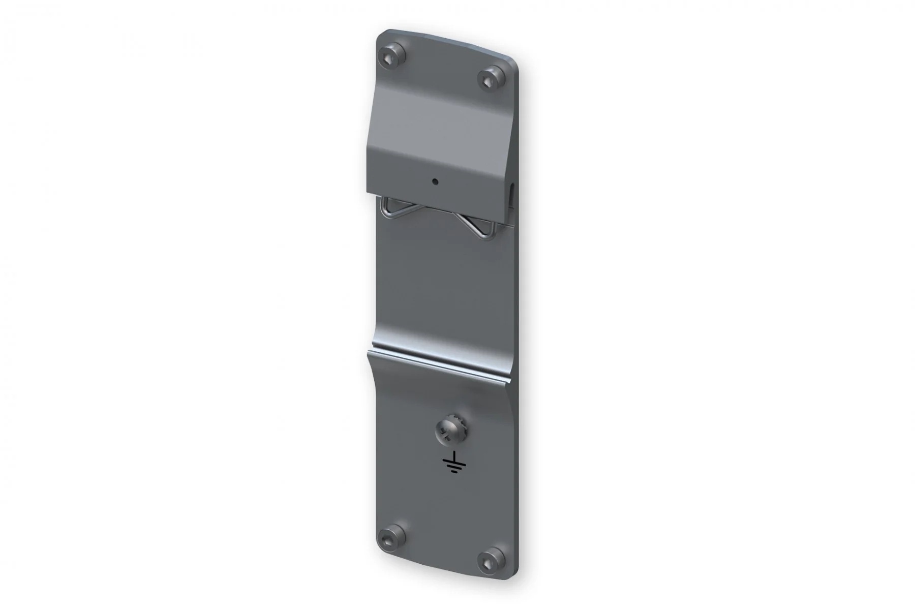 Pilt Teltonika Rear DIN Rail Panel, 115 x 32.2 x 5.8 mm, Aluminium | PR5MEC24