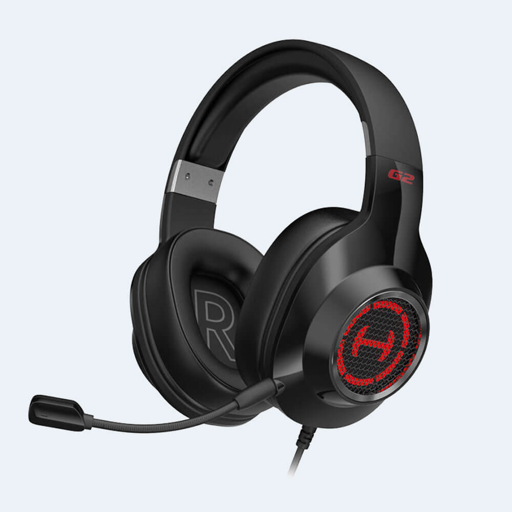 Pilt Edifier | Gaming Headset | G2 II | Wired | Over-ear | Microphone | Noise canceling | Noise reduction | Black/Red