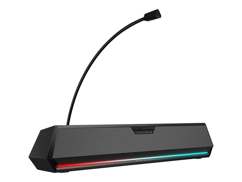 Pilt Edifier 7.1 Surround Gaming Speaker | G1500 BAR | 2.5 W + 2.5 W | Bluetooth | Black | Wireless connection