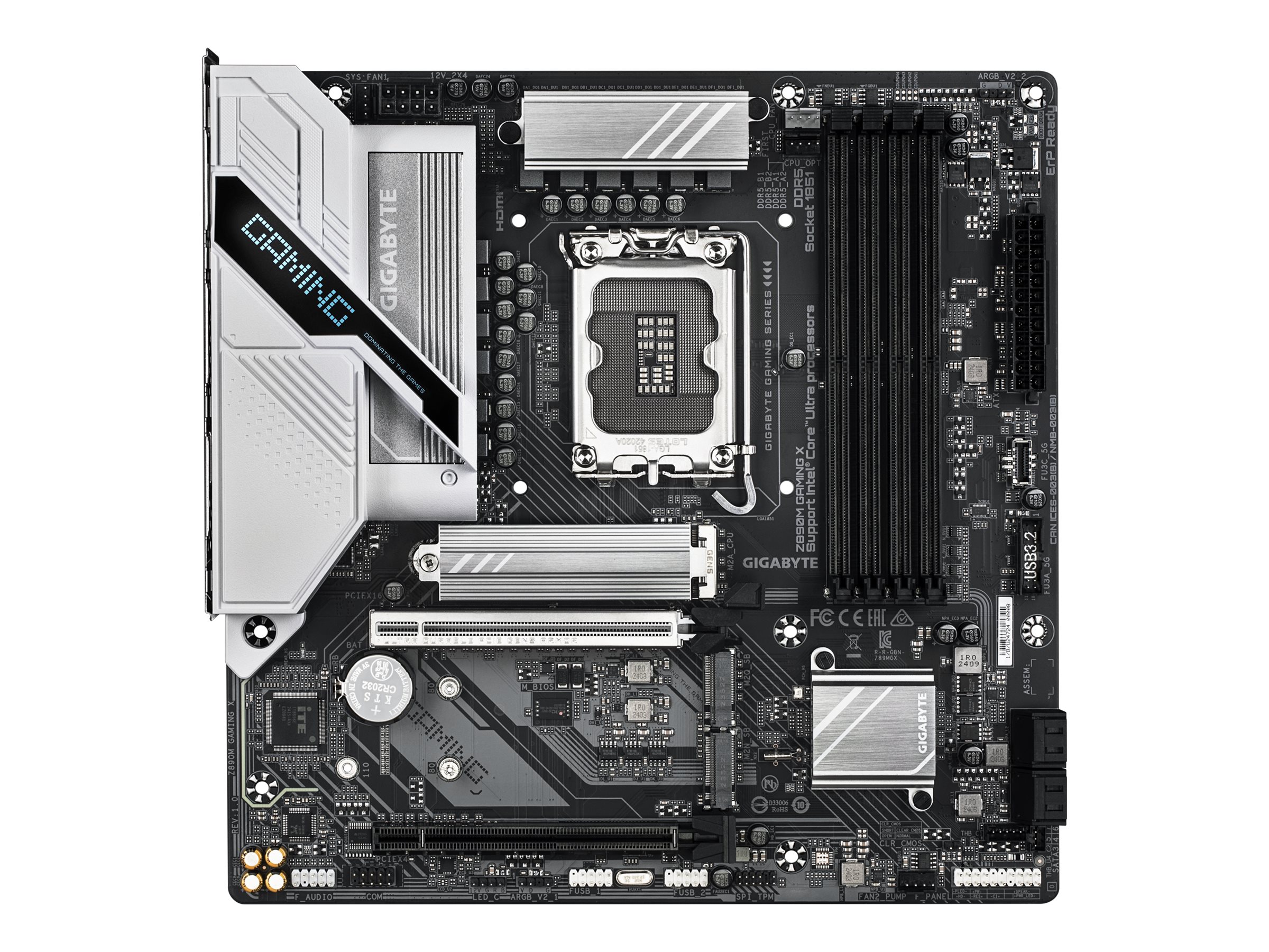 Pilt GIGABYTE Z890M GAMING X | Gigabyte