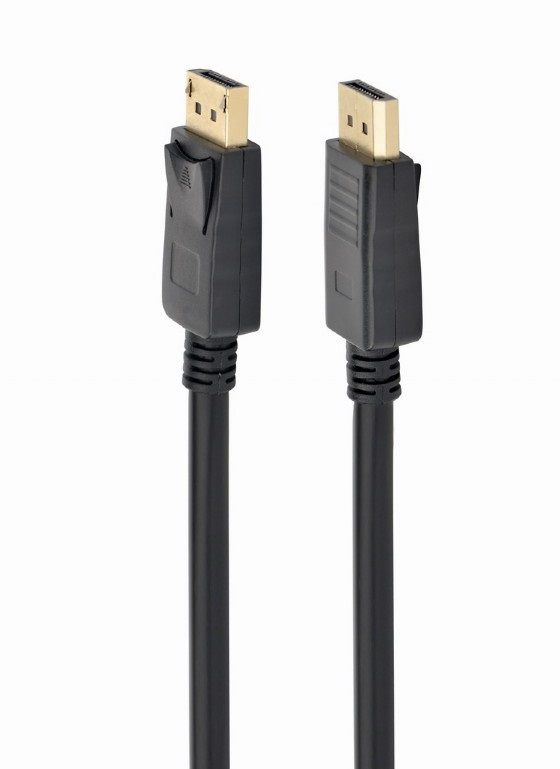 Pilt Gembird | Black | 2x Displayport (male) | DisplayPort cable, 4K | DisplayPort to DisplayPort | 5 m