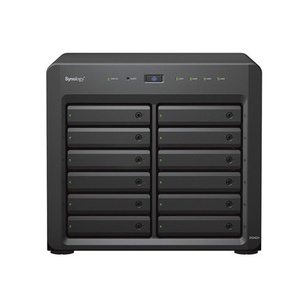 Pilt Synology | Tower NAS | DS2422+ | Up to 12 HDD/SSD Hot-Swap | AMD Ryzen | Ryzen V1500B Quad Core | Processor frequency 2.2 GHz | 4 GB | DDR4