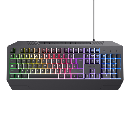 Pilt Trust | Illuminated Gaming Keyboard | GXT 836 Evocx | Gaming Keyboard | Wired | US | USB-A 2.0