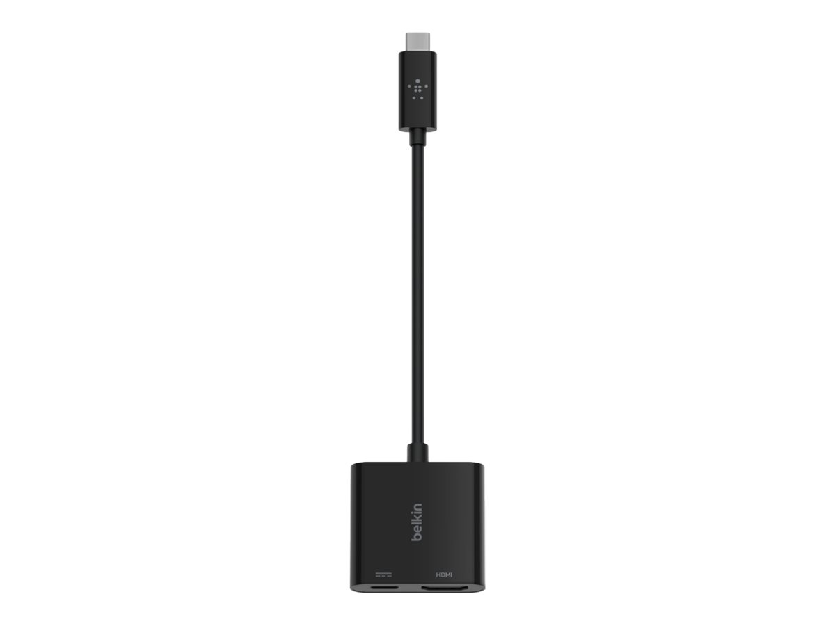 Pilt Belkin | USB-C to HDMI + Power Adapter | Ethernet LAN (RJ-45) ports | USB-C to HDMI | USB 3.0 (3.1 Gen 1) Type-C ports quantity