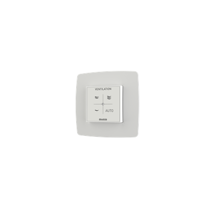 Pilt DUCO Humidity Room Sensor with Control RF/Wired, White