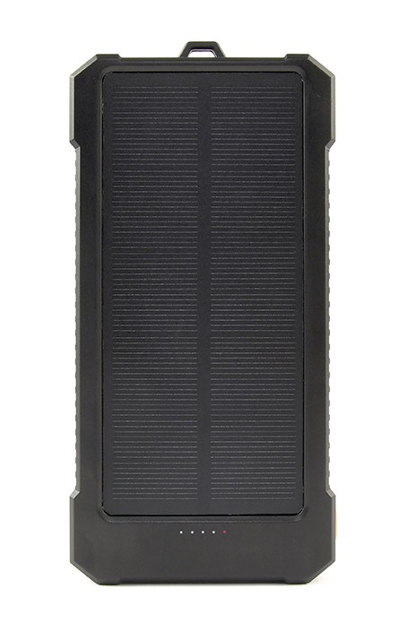 Pilt Gembird | Solar Power Bank | PB10-SOLAR-1 | 10000 mAh | Black