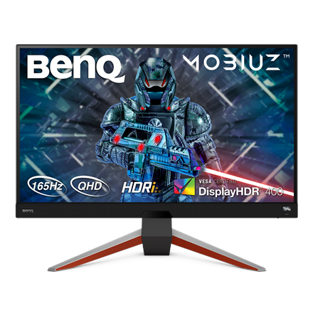 Pilt Benq | Monitor | EX2710Q | 27 " | IPS | QHD | 16:9 | 144 Hz | 1 ms | 2560 x 1440 | 400 cd/m² | HDMI ports quantity 2 | Dark grey
