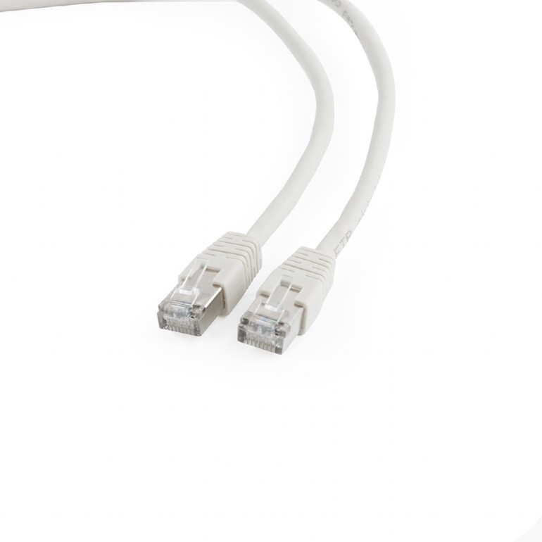 Pilt FTP Cat6 | Patch cord | Perfect connection; Foil shielded - for a reliable connection; Gold plated contacts | White | 5 m