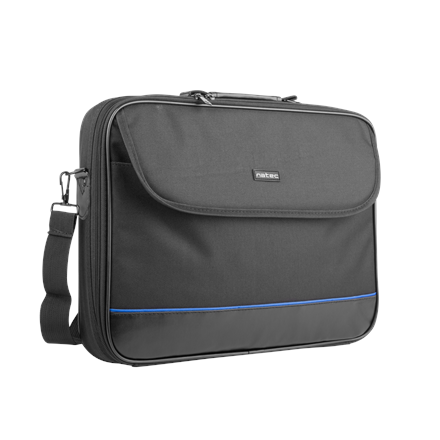 Pilt Natec | Fits up to size 15.6 " | Laptop Bag | Impala | Toploading laptop case | Black | Shoulder strap