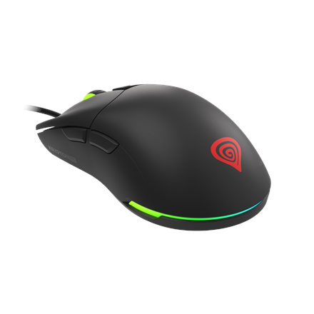 Pilt Genesis | Ultralight Gaming Mouse | Krypton 750 | Wired | Optical | Gaming Mouse | USB 2.0 | Black | Yes