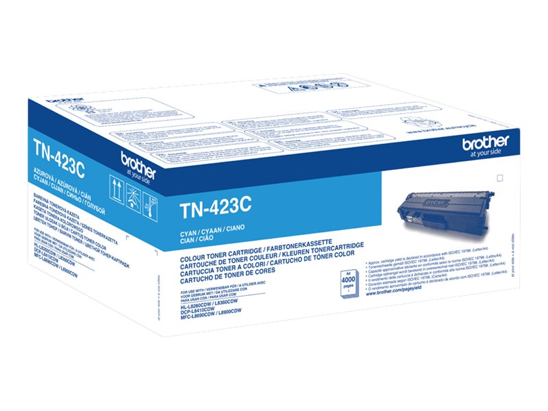 Pilt Brother TN-423C | Toner Cartridge | Cyan